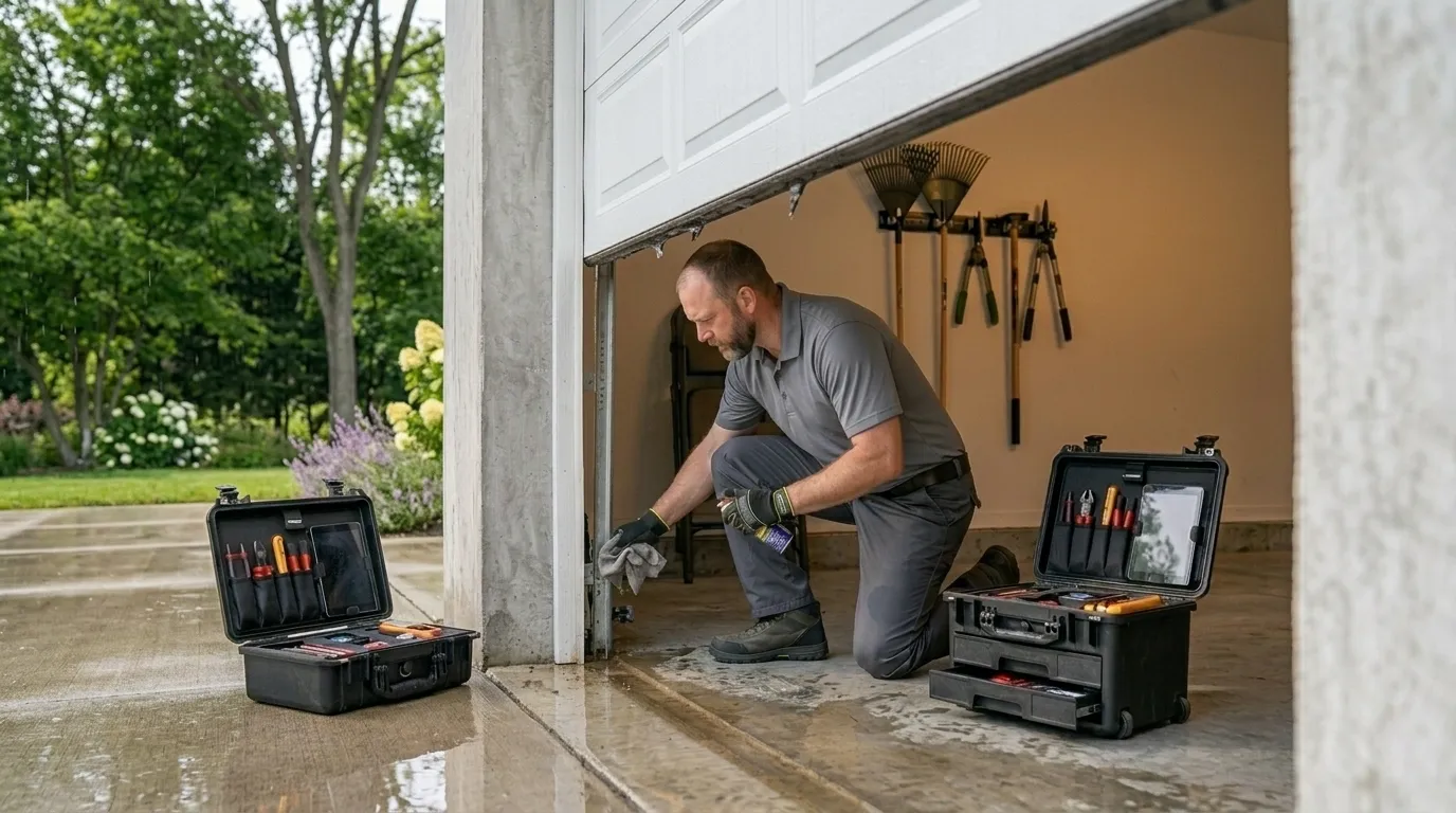 Garage door work by Vero Beach Garage Door Pros in Vero Beach, FL