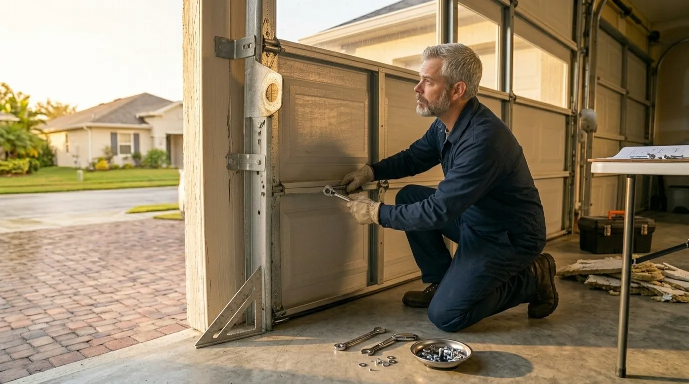 Garage door service in Vero Beach, FL